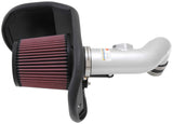 K&N 12 Chevy Sonic 1.4L Silver Typhoon Performance Intake - 69-4524TS