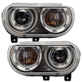 Oracle 08-14 Dodge Challenger SMD HL (HID Style) - ColorSHIFT w/ BC1 Controller - 7132-335