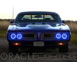 Oracle Pre-Installed Lights 5.75 IN. Sealed Beam - Blue Halo - 6904-002