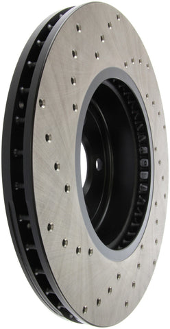 StopTech 11-15 BMW 535i/535xi/ 12-15 640i Front Left Drilled Sport Brake Rotor - 128.34124L
