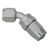 DeatschWerks 8AN Female Swivel 45-Degree Hose End CPE - 6-02-0806