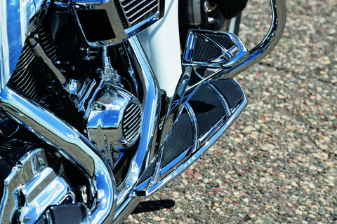 Kuryakyn Phantom Brake Pedal Pad FL Touring Models Chrome - 5748