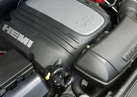 J&amp;L 11-24 Jeep Grand Cherokee 5.7L Passenger Side Oil Separator 3.0 - Black Anodized - 3066P-B