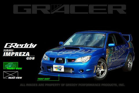 GReddy 06-07 WRX & STi Front Lip Spoiler FRP - 17060053