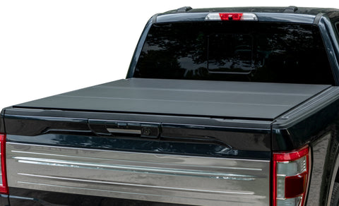 Access LOMAX Tri-Fold Cover 2017+ Ford Super Duty F-250/F-350/F-450 - 6ft 8in Box Carbon Fiber - B5010049