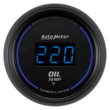 Autometer Cobalt Digital 52.4mm 0-340 deg F Oil Temperature Gauge - 6948