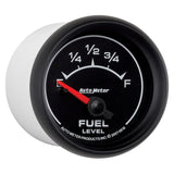 AutoMeter Gauge Fuel Level 2-1/16in. 240 Ohm(e) to 33 Ohm(f) Elec Es - 5916