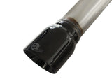 aFe 17-19 Audi A4 (B9) MACH Force-Xp 3in to 2.5in 304 SS Cat-Back Exhaust System-Dual SS Tips - 49-36420-B