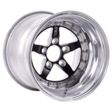 Weld Weldstar 15x16 / 4.5in BP / 7.5in. BS Black Wheel - Non-Beadlock - 791B-516214