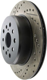 StopTech 5/93-98 Toyota Supra Right Rear Slotted & Drilled Rotor - 127.44105R