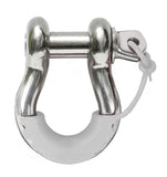 Daystar White Locking D Ring Isolator Pair - KU70058WH