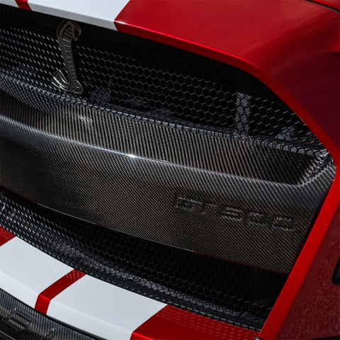 Ford Racing 20-21 Mustang GT500 Carbon Fiber Bumper Insert - M-17750-MCF