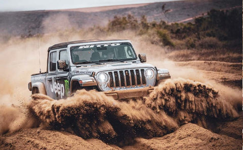 MagnaFlow Cat Back 2018 Jeep Wrangler 2.0L Rock Crawler Series Single Exit Stainless Exhaust - 19428