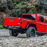 Westin 2020 Jeep Gladiator w/Sensors WJ2 Rear Bumper w/Sensor - Textured Black - 59-82075