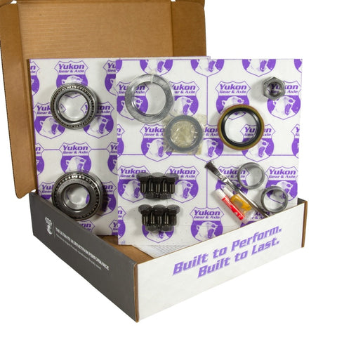 Yukon 8.5in GM 4.56 Rear Ring & Pinion Install Kit 30 Spline Positraction Axle Bearings and Seals - YGK2004