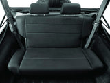 Bestop N-Tumble Seat - 55-83 Jeep Cj5 Fold (All Vinyl Black Crush) - 39440-01