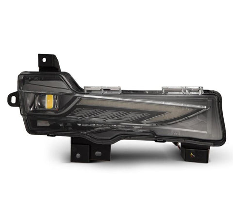 AlphaRex 17-23 Tesla Model 3/20-24 Model Y Double Tap Dual Color LED Projector Fog Lights - 210010