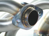 aFe Twisted Steel Header SS-409 HDR Jeep Wrangler TJ 00-06 I6-4.0L - 48-46202