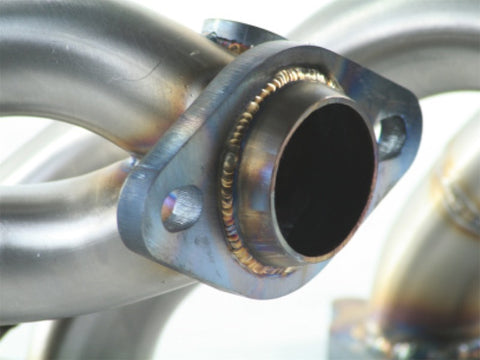 aFe Twisted Steel Header SS-409 HDR Jeep Wrangler TJ 00-06 I6-4.0L - 48-46202
