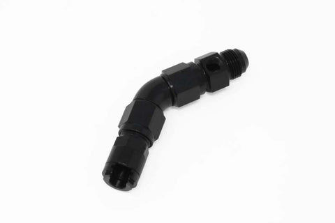 Aeromotive VaporWorx Fuel Module Outlet Kit - 45 Degree 3/8in Female to AN-08 Flare & 1/8in NPT Port - 65604