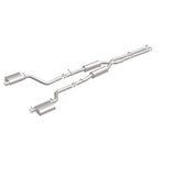 MagnaFlow Cat-Back SS 2.5in Dual Split Rear Exit (OEM Tips) 15-16 Dodge/Chrysler Charger/300 5.7L V8 - 19226