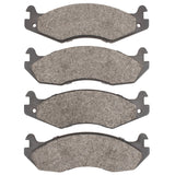 DFC 82-92 Jeep Wrangler Front Semi Metallic Heavy Duty Brake Pads - 1214-0203-00