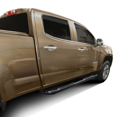 Westin 2015-2018 Chevrolet/GMC Colorado/Canyon Extended Cab E-Series 3 Nerf Step Bars - Black - 23-4005