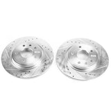 Power Stop 71-73 Buick Centurion Front Evolution Drilled & Slotted Rotors - Pair - AR8600XPR