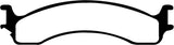 EBC 00-02 Dodge Ram 2500 Pick-up 5.2 2WD (Pad with wear sensor) Greenstuff Front Brake Pads - DP61640
