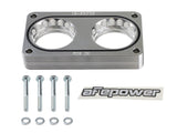 aFe Silver Bullet Throttle Body Spacer Kit Ford Trucks 05-10 V10-6.8L - 46-33023