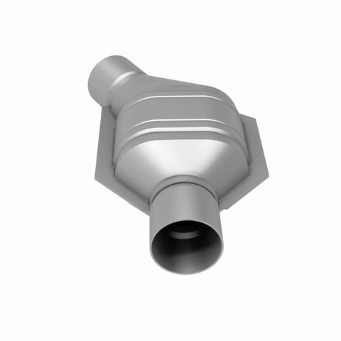 MagnaFlow Universal Catalytic Converter 2.25in Angled Inlet Front CA - 454175