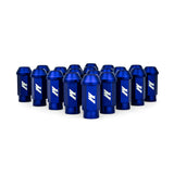 Mishimoto Aluminum Locking Lug Nuts M12x1.5 20pc Set Blue - MMLG-15-20LBL