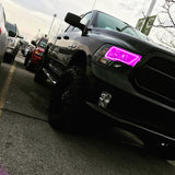 Oracle Dodge Ram Sport 09-18 LED Headlight Halo Kit - ColorSHIFT w/ 2.0 Controller - 2250-333