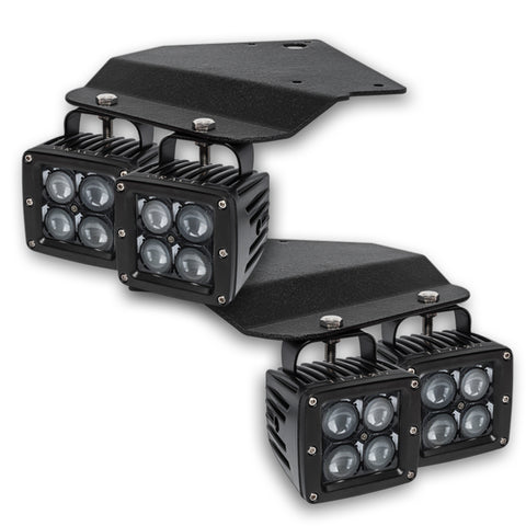 Oracle 10-14 Ford Raptor Fog Light Replacement Brackets/Lights - 2149-504