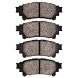 DFC 10-20 Toyota Sienna Rear 4000 Hybridynamic Brake Pads - 4000-1391-00