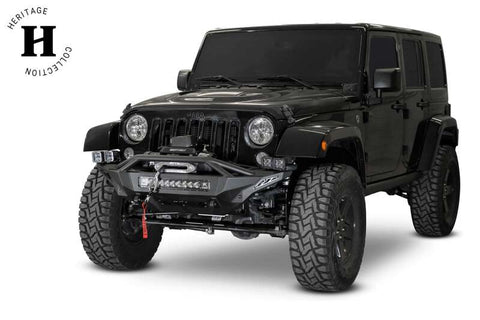 Addictive Desert Designs 07-18 Jeep Wrangler JK Stealth Fighter Front Bumper w/ Winch Mount - F951232080103