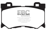 EBC 08-15 Infiniti G37 3.7 Greenstuff Front Brake Pads - DP21823