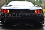 Oracle Chevrolet Camaro Non-RS 14-15 LED Dual Halo Kit Round Style - Red - 2387-003