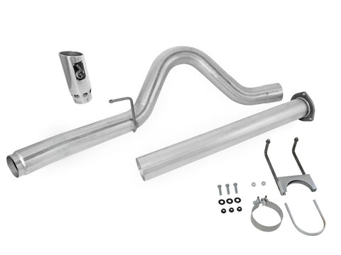 aFe LARGE Bore HD Exhausts DPF-Back SS-409 EXH DB Ford Diesel Trucks 11-12 V8-6.7L (td) - 49-13028