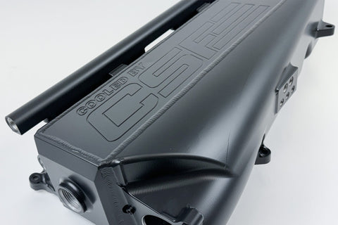 CSF Gen 2 B58 Race X Charge-Air-Cooler Manifold - Thermal Black Finish - 8400B