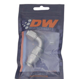 DeatschWerks 6AN Female Swivel 90-Degree Hose End PTFE (Incl. 1 Olive Insert) - 6-02-0852