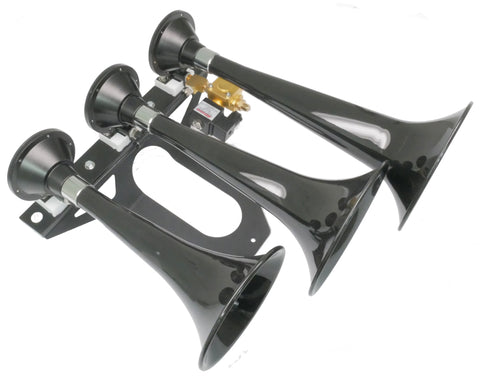 Kleinn 17-26 Ford F-250/ F-350/ F-450 Onboard Air System w/ Model 230 Horns - SDKIT17-230STL
