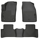 Husky Liners 2018 Toyota CH-R Weatherbeater Black Front & 2nd Seat Floor Liners - 95651