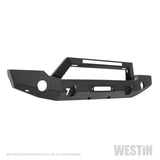 Westin 18-20 Jeep Wrangler WJ2 Full Width Front Bumper w/LED Light Bar Mount Textured Black - 59-80125