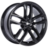 BBS SX 20x9 5x108 ET38 Crystal Black Wheel -82mm PFS/Clip Required - SX0605CB
