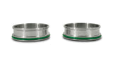 Vibrant Stainless Steel Weld Fitting w/ O-Rings for 5in OD Tubing - 12560