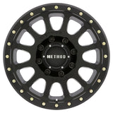 Method MR305 NV HD 17x8.5 0mm Offset 8x170 130.81mm CB Matte Black Wheel - MR30578587500H