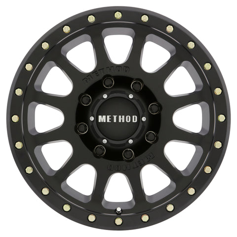 Method MR305 NV HD 18x9 +18mm Offset 8x180 130.81mm CB Matte Black Wheel - MR30589088518H
