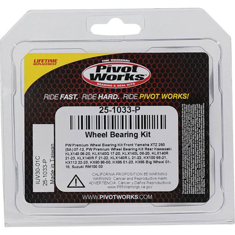 Pivot Works Premium Wheel Bearing - 25-1033-P