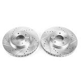Power Stop 09-11 Cadillac STS Front Evolution Drilled & Slotted Rotors - Pair - AR82142XPR